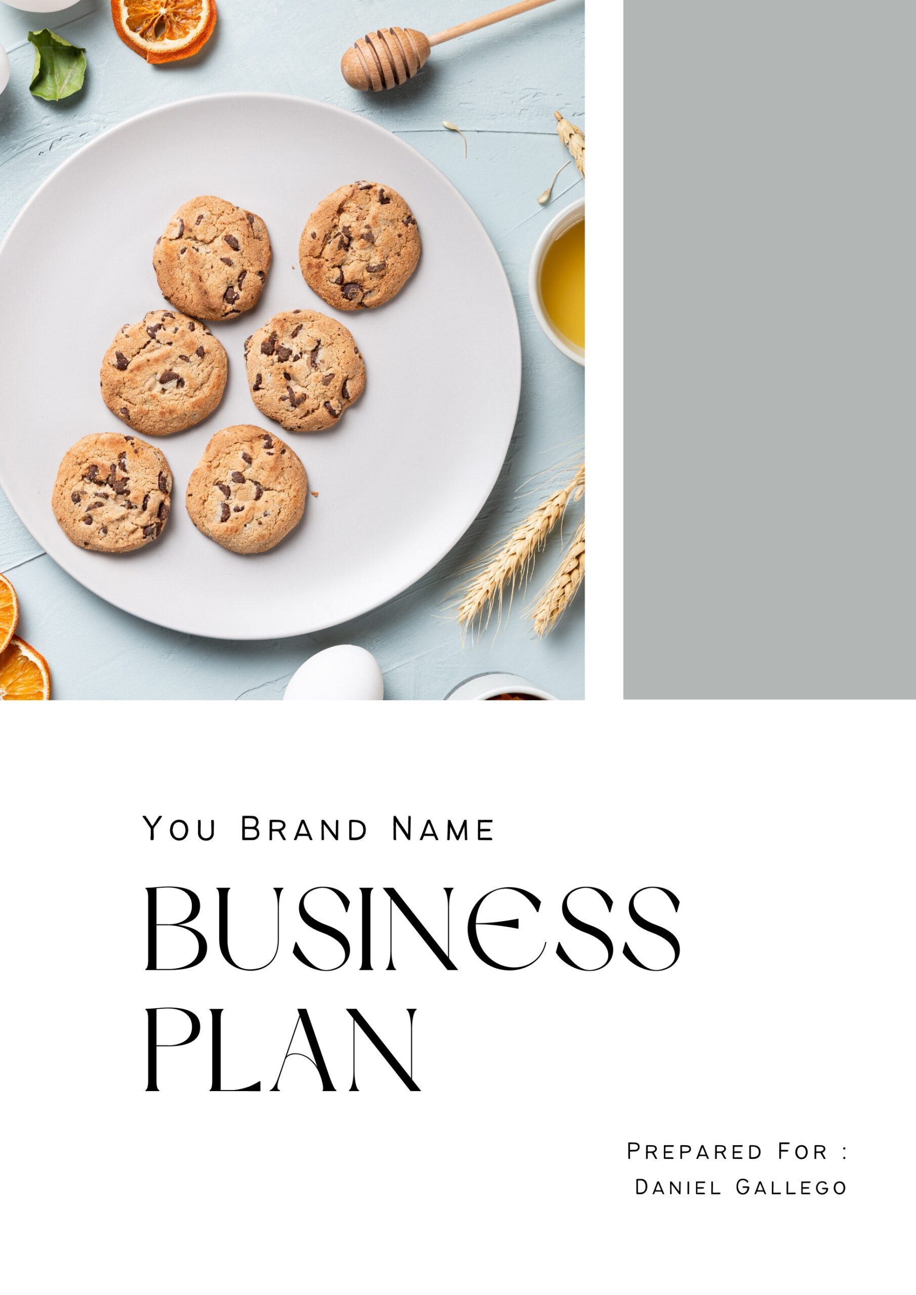 business plan for cookies pdf