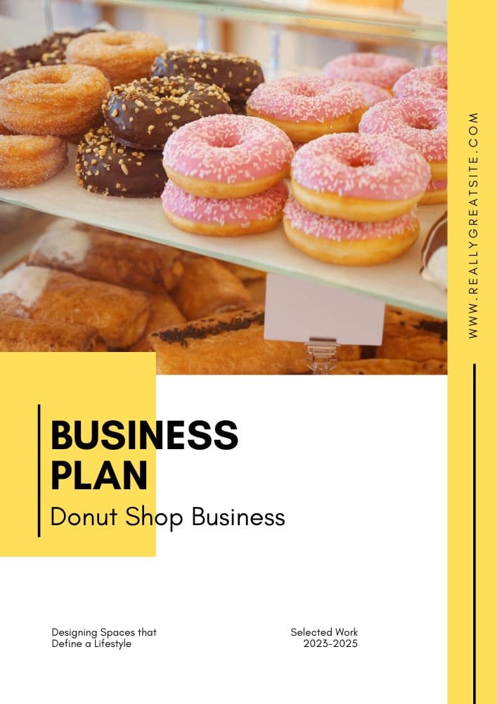 glazed donut shop business plan