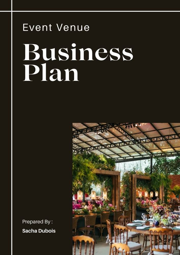 free event venue business plan